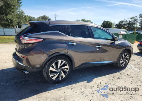 2017 Nissan Murano S z USA, uszkodzony, nr VIN 5N1AZ2MH4HN123798